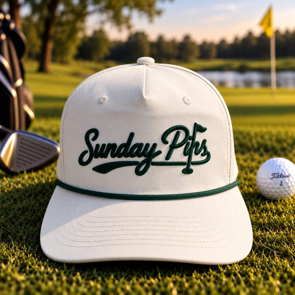 Sunday Pins Rope Golf Hat
